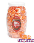 Hard Candy Barrels - Orange Cream: 200-Piece Barrel Jar