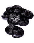 Haribo Black Licorice Wheels: 5LB Bag - Candy Warehouse