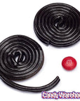 Haribo Black Licorice Wheels: 5LB Bag - Candy Warehouse