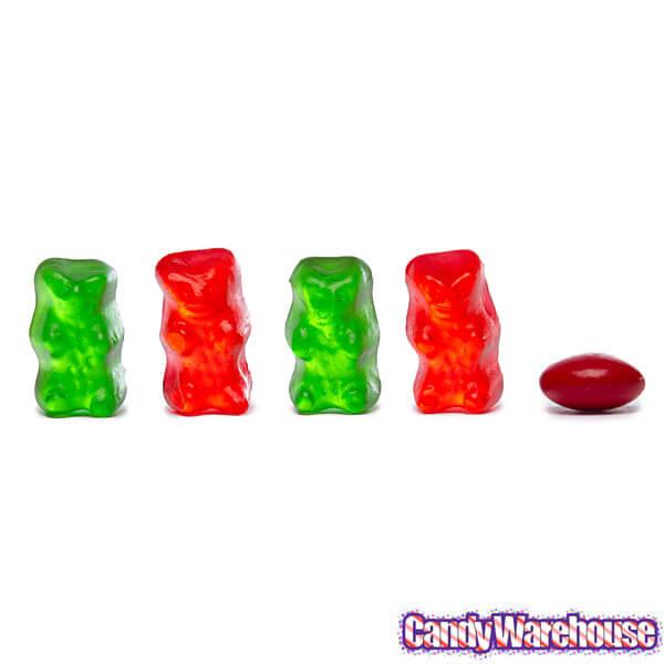 Haribo Christmas Gold-Bears Gummy Bears Candy: 3LB Box - Candy Warehouse