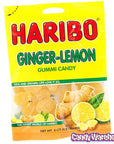 Haribo Ginger-Lemon Gummy Candy: 3LB Box