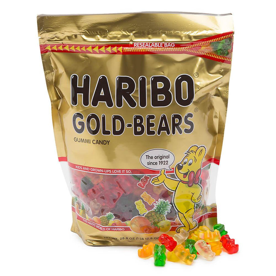 Gummy Bears Peg Bags 12ct - CandyStore.com