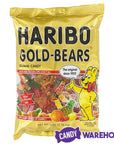 Haribo Gold-Bears Gummy Bears Candy: 5LB Bag - Candy Warehouse