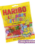 Haribo Gummy Alphabet Letters: 3.75LB Box - Candy Warehouse