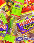 Haribo Gummy Halloween Candy Snack Packs: 80-Piece Bag