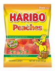 Haribo Gummy Peaches 3.75LB Box