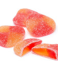 Haribo Gummy Peaches Candy: 5LB Bag - Candy Warehouse