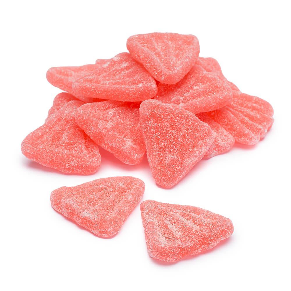 Haribo Gummy Pink Grapefruit Slices 5LB Bag Candy Warehouse