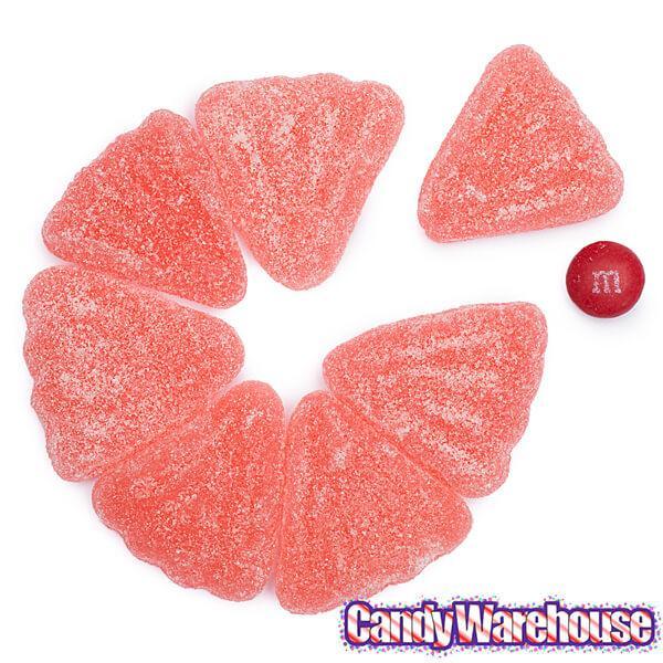 Haribo Gummy Pink Grapefruit Slices: 5LB Bag - Candy Warehouse