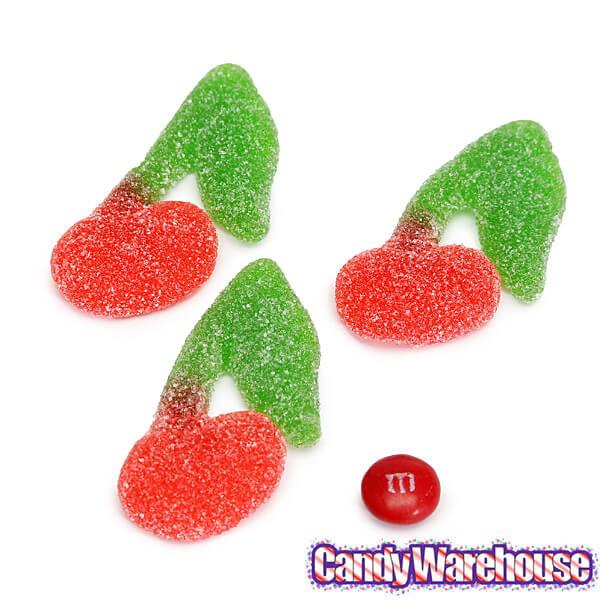 Haribo Gummy Sour Cherries Candy: 5LB Bag - Candy Warehouse