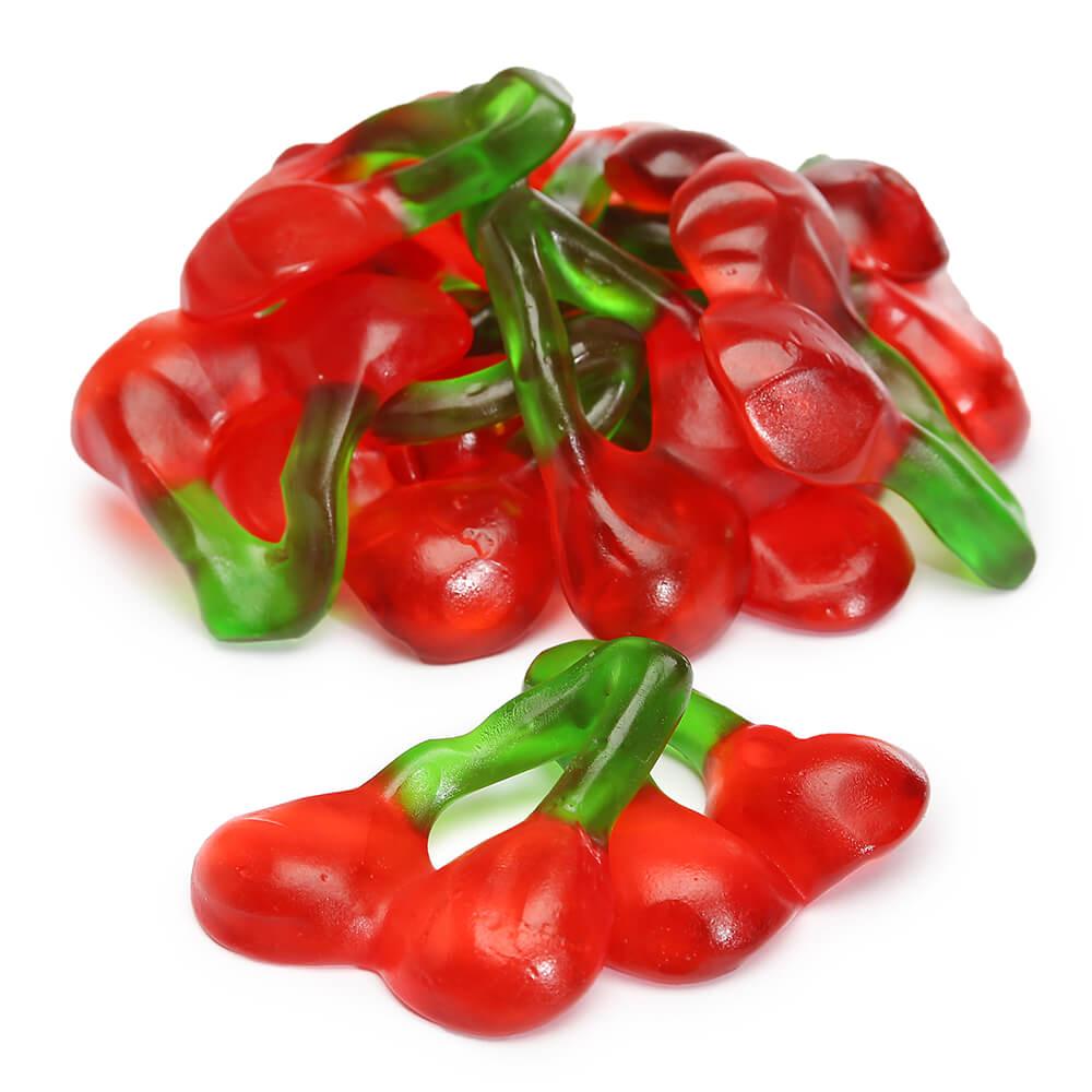 Haribo Gummy Twin Cherries Candy: 5LB Bag - Candy Warehouse