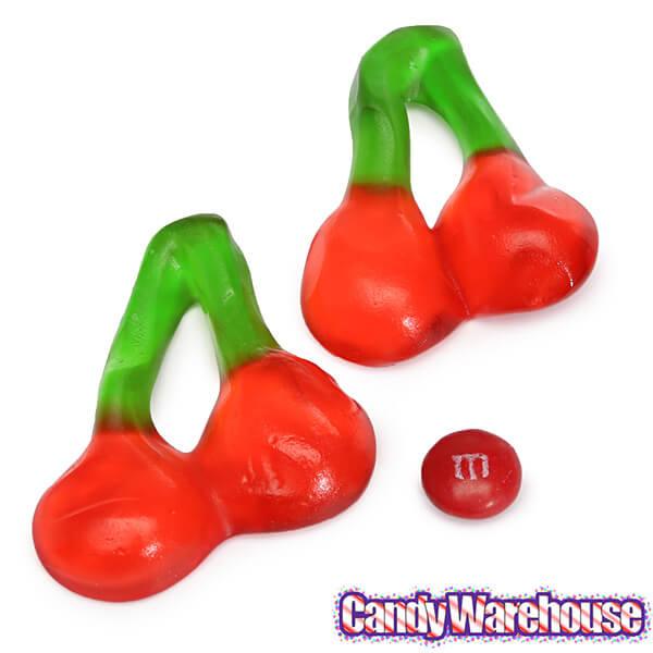 Haribo Gummy Twin Cherries Candy: 5LB Bag - Candy Warehouse