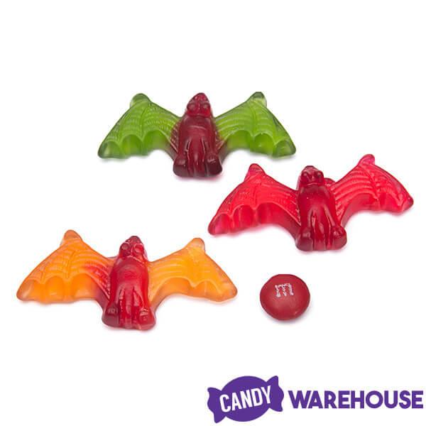 Haribo Halloween Sour Vampire Bats Gummy Candy: 3LB Box - Candy Warehouse