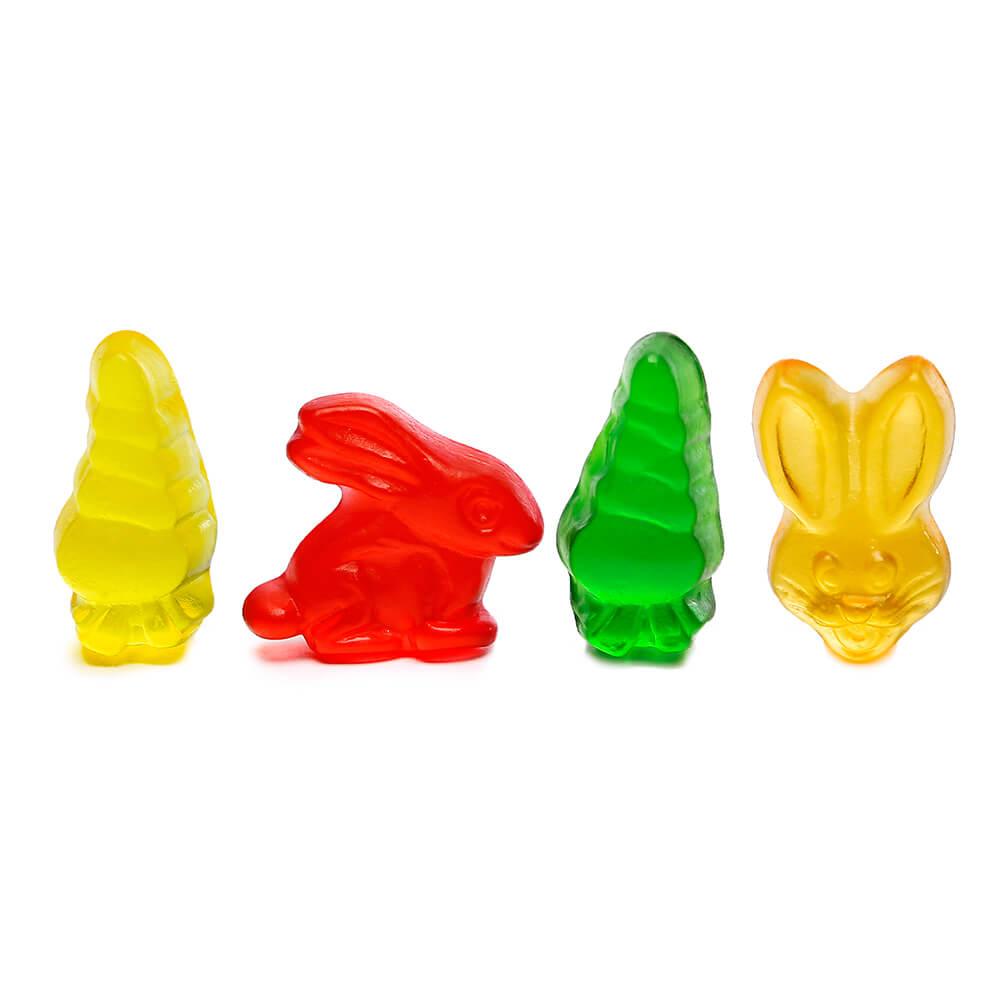 Haribo Happy Hoppers Bunnies and Carrots Gummy Candy: 3LB Box - Candy Warehouse