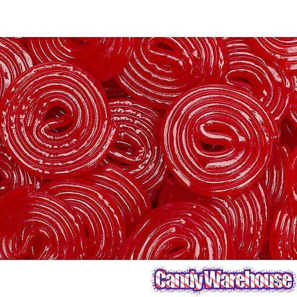 Haribo Red Licorice Wheels: 5LB Bag - Candy Warehouse