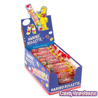 Haribo Gummi Candy, Roulette .87 oz. Roll, (Pack of 36) :  Gummy Candy : Grocery & Gourmet Food