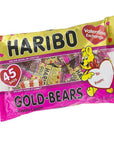 Haribo Valentine Gold-Bears Gummy Bears Candy Fun Packs: 45-Piece Bag - Candy Warehouse