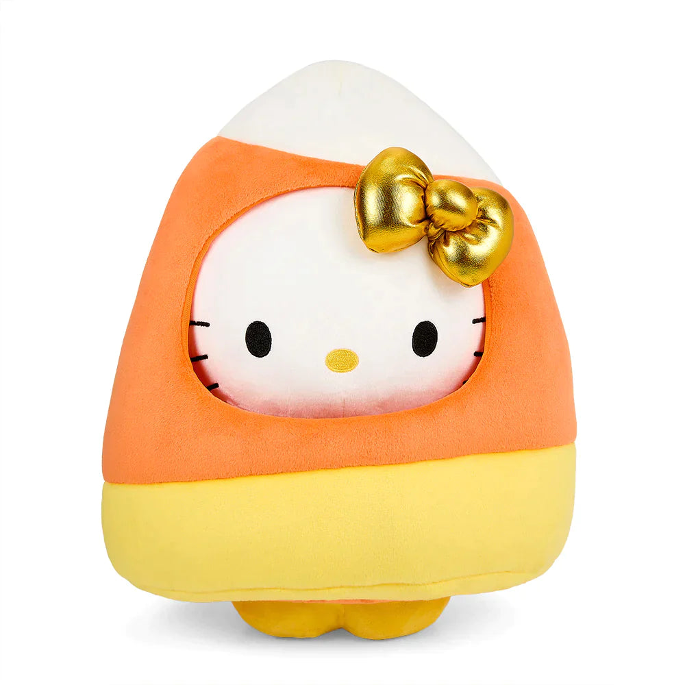 Hello Kitty 13" Halloween Candy Corn Plush - Candy Warehouse