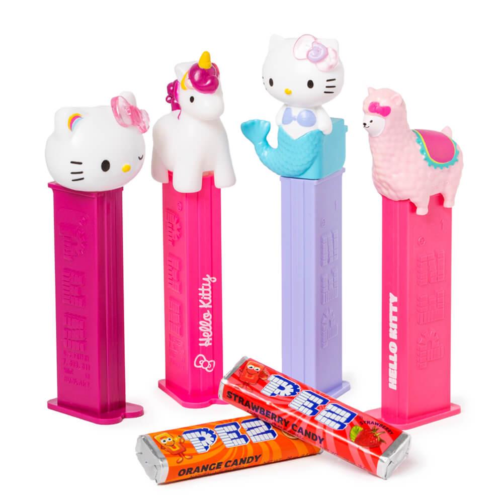 Hello Kitty PEZ Candy Packs: 12-Piece Display - Candy Warehouse