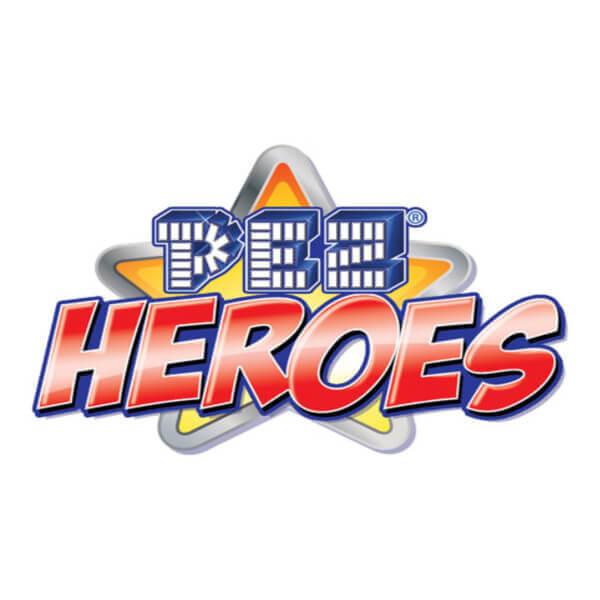 Heroes PEZ Candy Packs: 12-Piece Display - Candy Warehouse