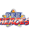 Heroes PEZ Candy Packs: 12-Piece Display - Candy Warehouse