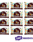 Hershey Kisses Autumn Foiled Milk Chocolate Halloween Candy Bags: 12-Pack Box - Candy Warehouse