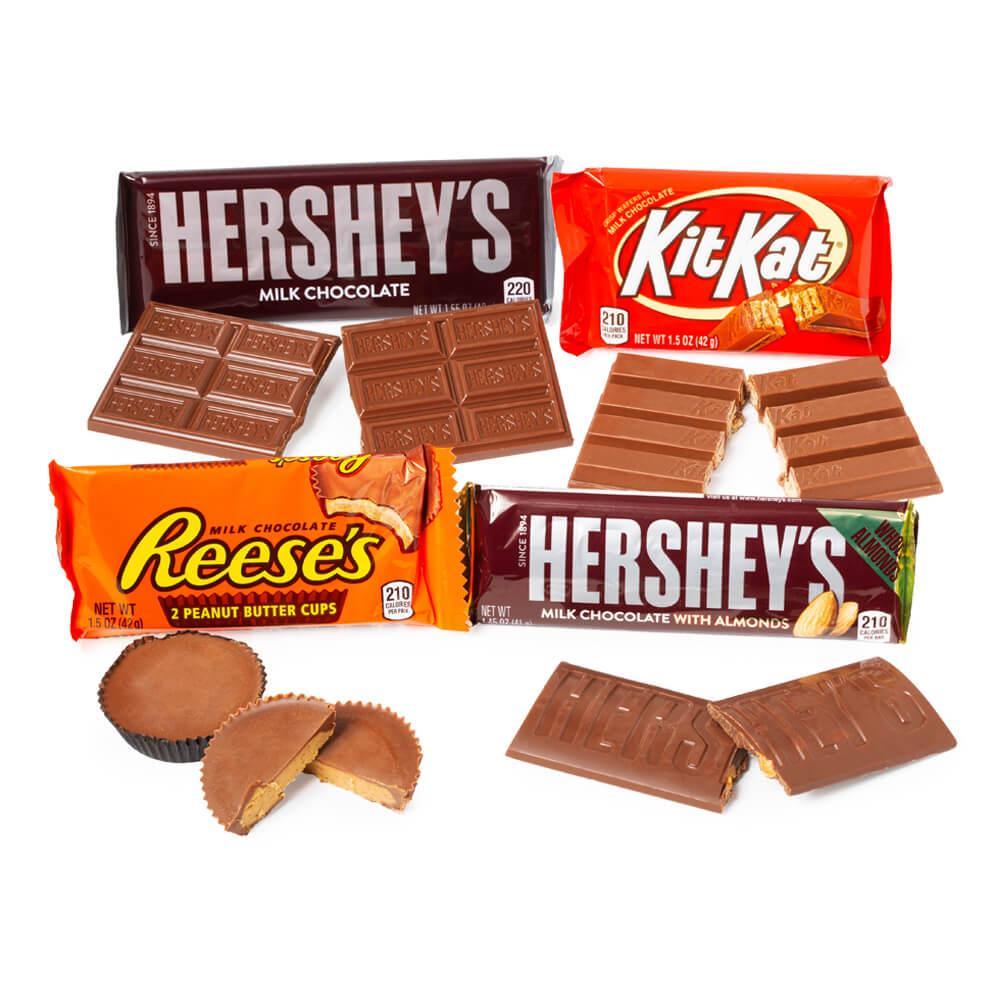 Hershey&#39;s Candy Bars: 30-Piece Variety Pack - Candy Warehouse