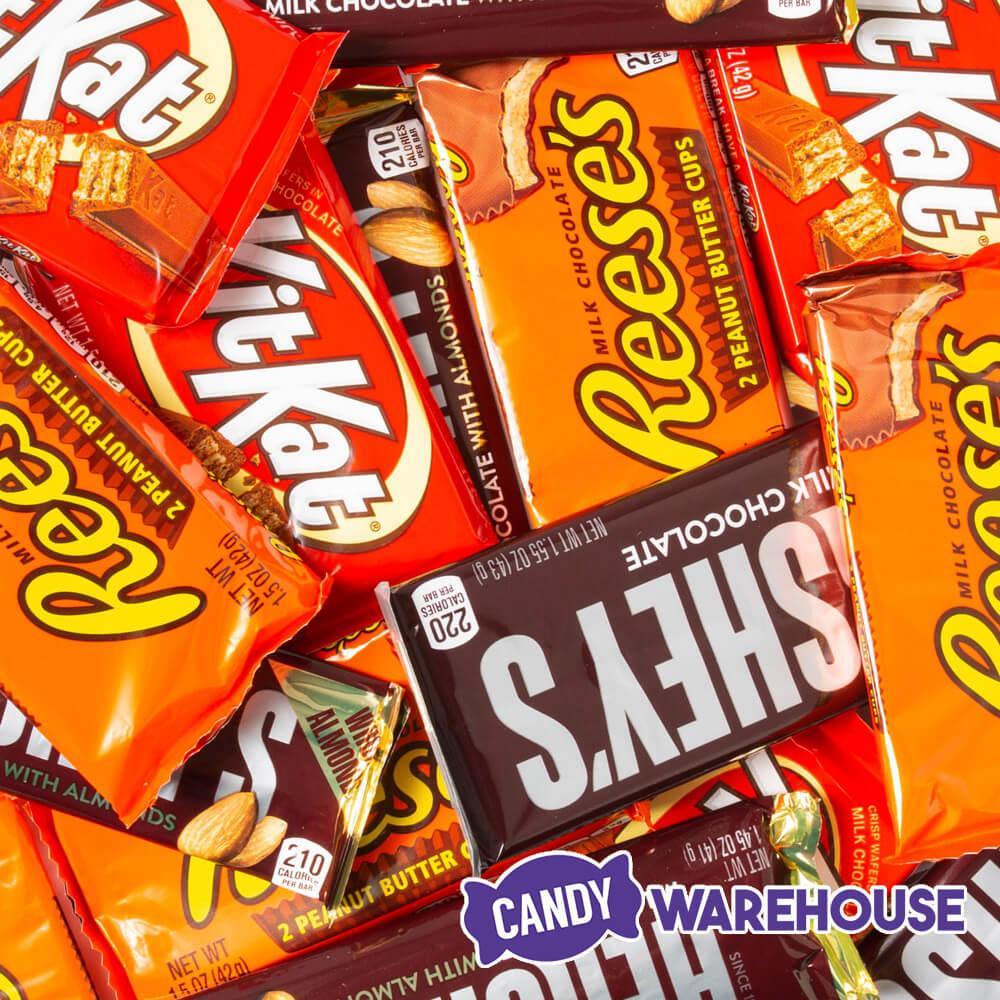 Hershey's Candy Bars: 30-Piece Variety Pack - Candy Warehouse