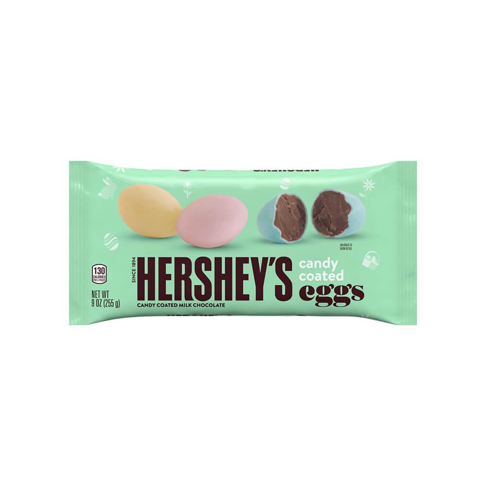 Hershey's Candy Coated Milk Chocolate Eggs: 55-Piece Bag - Candy Warehouse