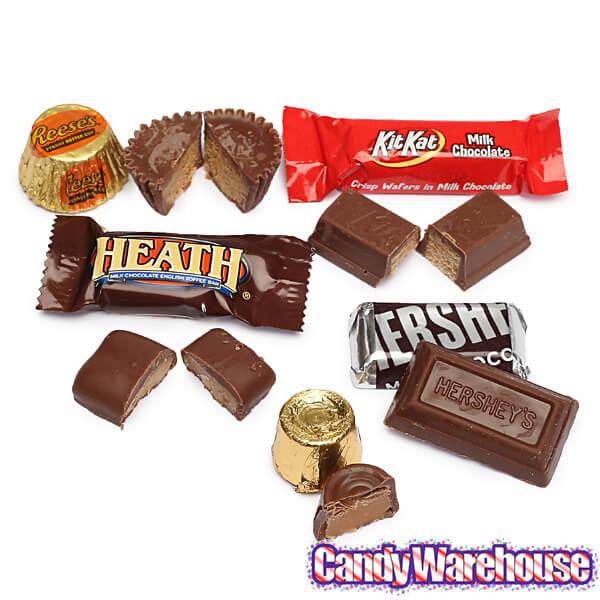 Hershey's Chocolate Miniatures Assortment: 55-Ounce Bag - Candy Warehouse