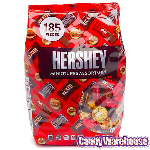 Hershey's Chocolate Miniatures Assortment: 55-Ounce Bag - Candy Warehouse