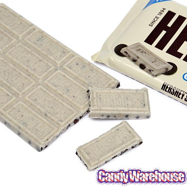 Hershey's Cookies n Creme 4-Ounce Jumbo Candy Bars: 12-Piece Box - Candy Warehouse