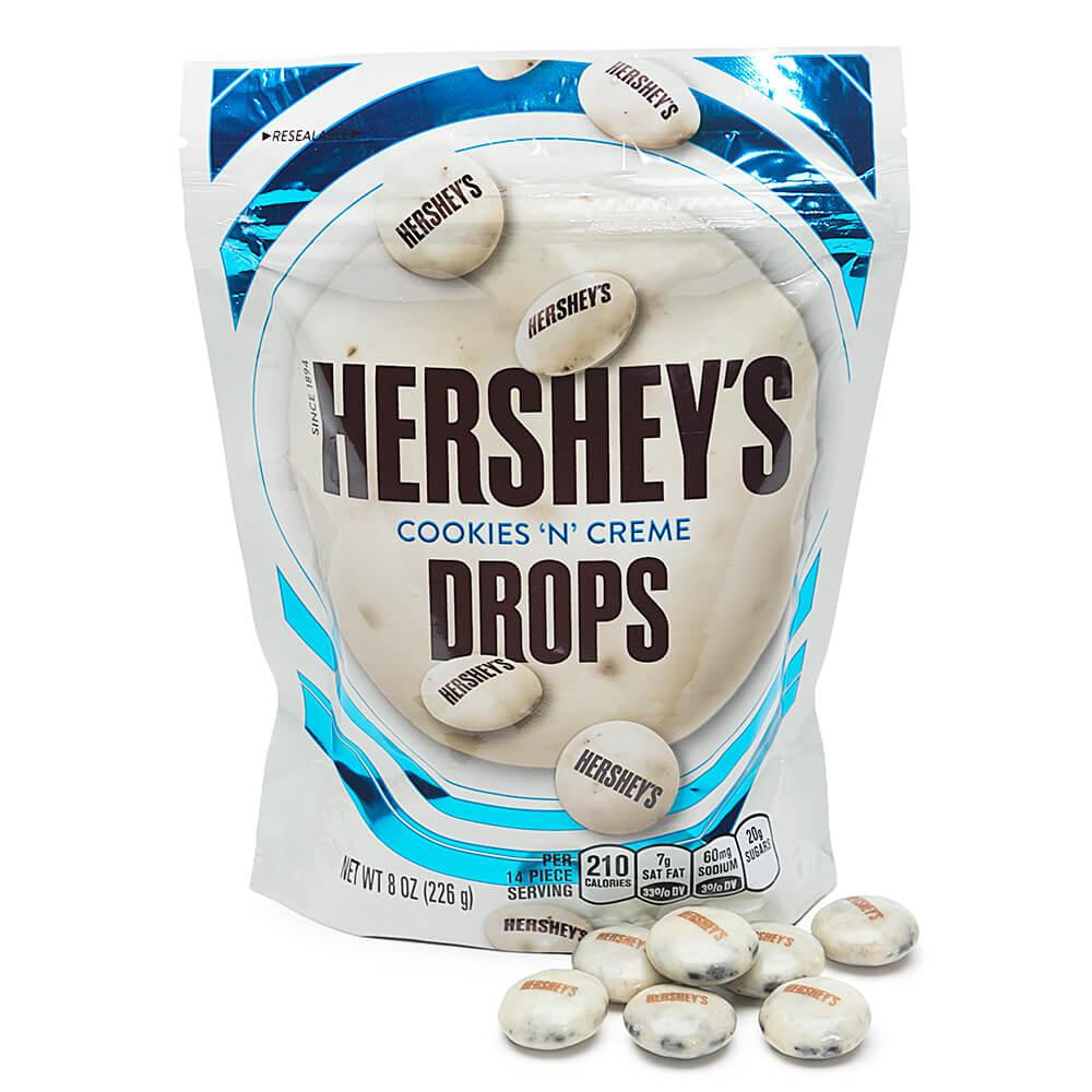 Hershey's Cookies 'n' Creme Drops Candy: 7.6-Ounce Bag - Candy Warehouse