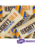 Hershey's Gold with Peanuts and Pretzels Snack Size Candy Bars: 42-Piece Bag - Candy Warehouse