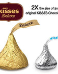 Hershey's Hazelnut Kisses Deluxe Premium Collection: 35-Piece Acrylic Gift Box