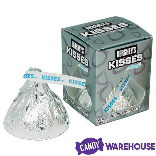 Hershey&#39;s Kisses 1.45-Ounce Extra Large Milk Chocolate Candy Packs: 6-Piece Box - Candy Warehouse