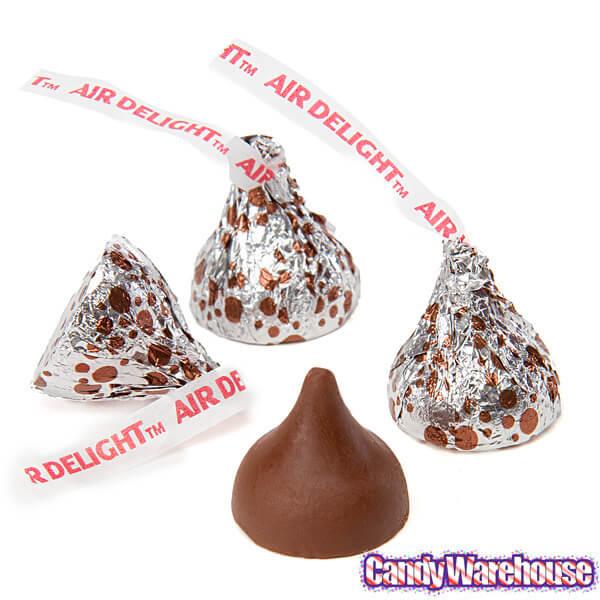 Hershey&#39;s Kisses Air Delight Milk Chocolate Candy: 70-Piece Bag - Candy Warehouse