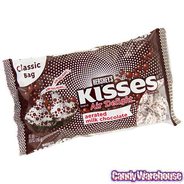 Hershey&#39;s Kisses Air Delight Milk Chocolate Candy: 70-Piece Bag - Candy Warehouse