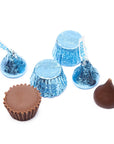 Hershey's Kisses and Reese's Peanut Butter Cups Miniatures Bulk Candy - Blue: 31-Ounce Bag