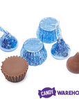 Hershey's Kisses and Reese's Peanut Butter Cups Miniatures Bulk Candy - Blue: 31-Ounce Bag