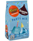 Hershey's Kisses and Reese's Peanut Butter Cups Miniatures Bulk Candy - Blue: 31-Ounce Bag