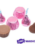 Hershey's Kisses and Reese's Peanut Butter Cups Miniatures Bulk Candy - Pink: 31-Ounce Bag