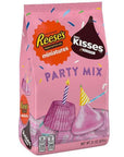 Hershey's Kisses and Reese's Peanut Butter Cups Miniatures Bulk Candy - Pink: 31-Ounce Bag