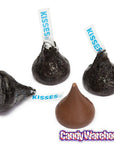 Hershey's Kisses Black Foiled Milk Chocolate Candy: 400-Piece Bag - Candy Warehouse