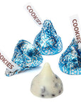 Hershey's Kisses Blue Foiled Cookies n Creme Candy: 60-Piece Bag