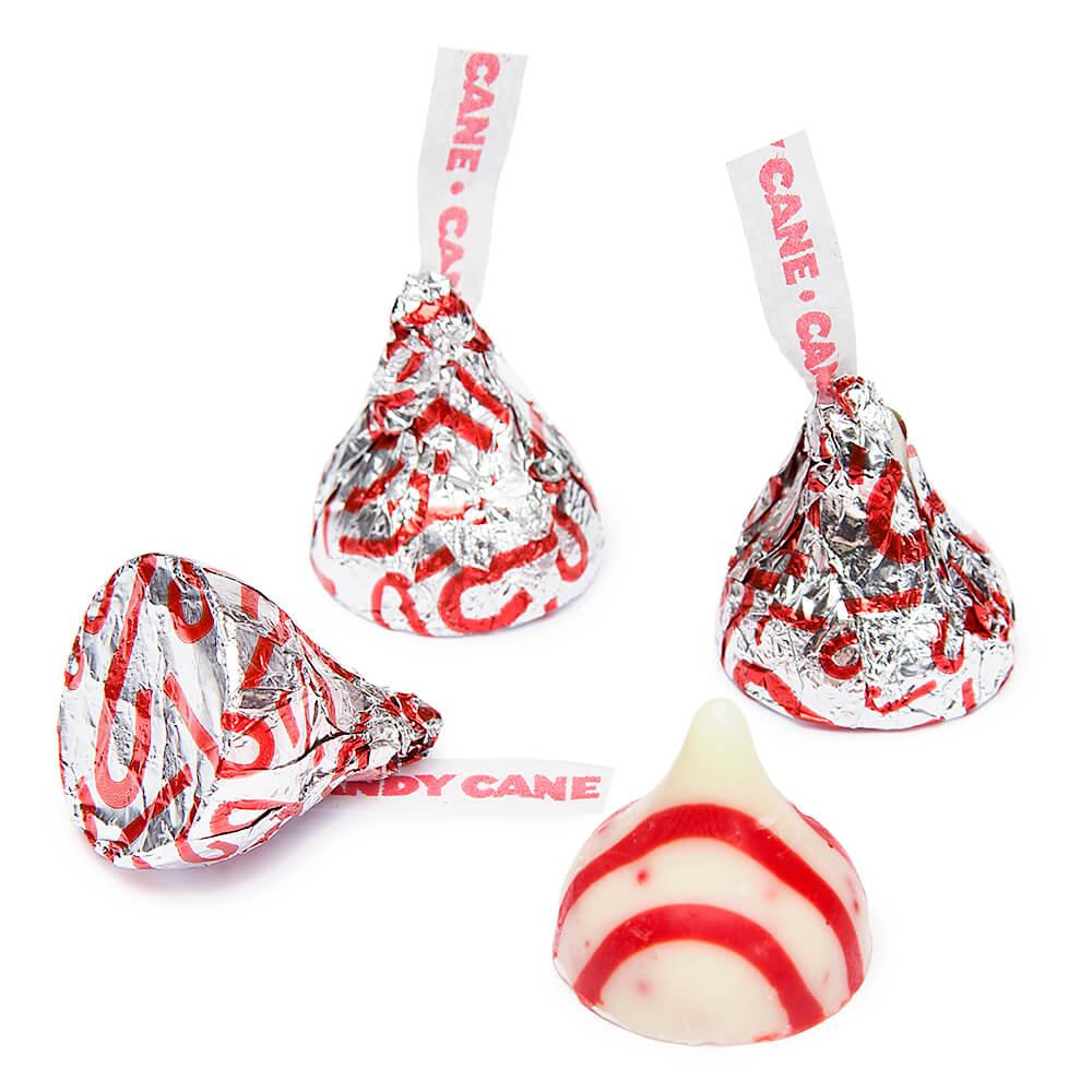 Hershey's Kisses Candy Cane Chocolates: 180-Piece Bag - Candy Warehouse