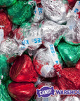 Hershey's Kisses Christmas Foiled Milk Chocolate Candy: 335-Piece Bag