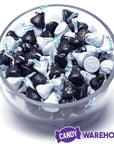 Hershey's Kisses Color Combo - Black and White: 800-Piece Box