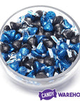 Hershey's Kisses Color Combo - Dark Blue and Black: 800-Piece Box - Candy Warehouse