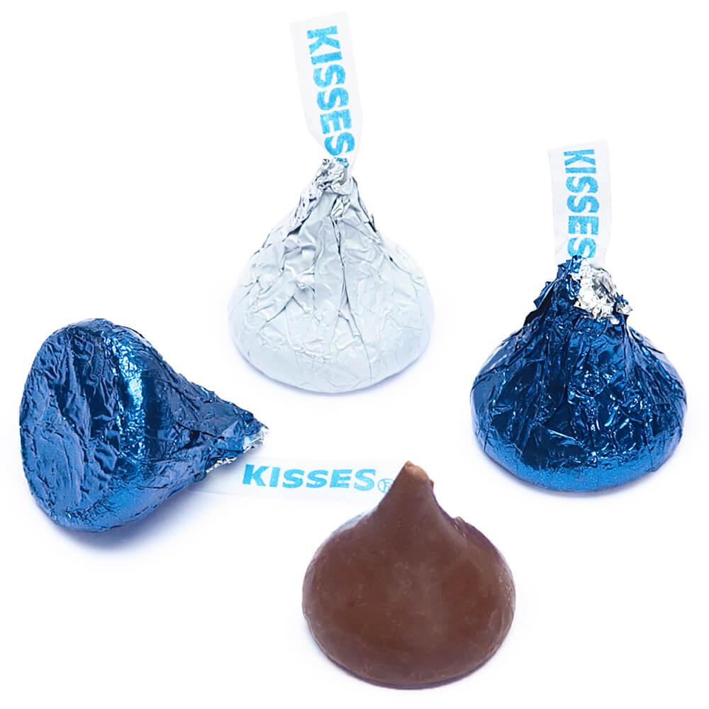 Hershey's Kisses Color Combo - Dark Blue and White: 800-Piece Box ...